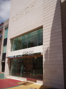 COACH Flag ship shop